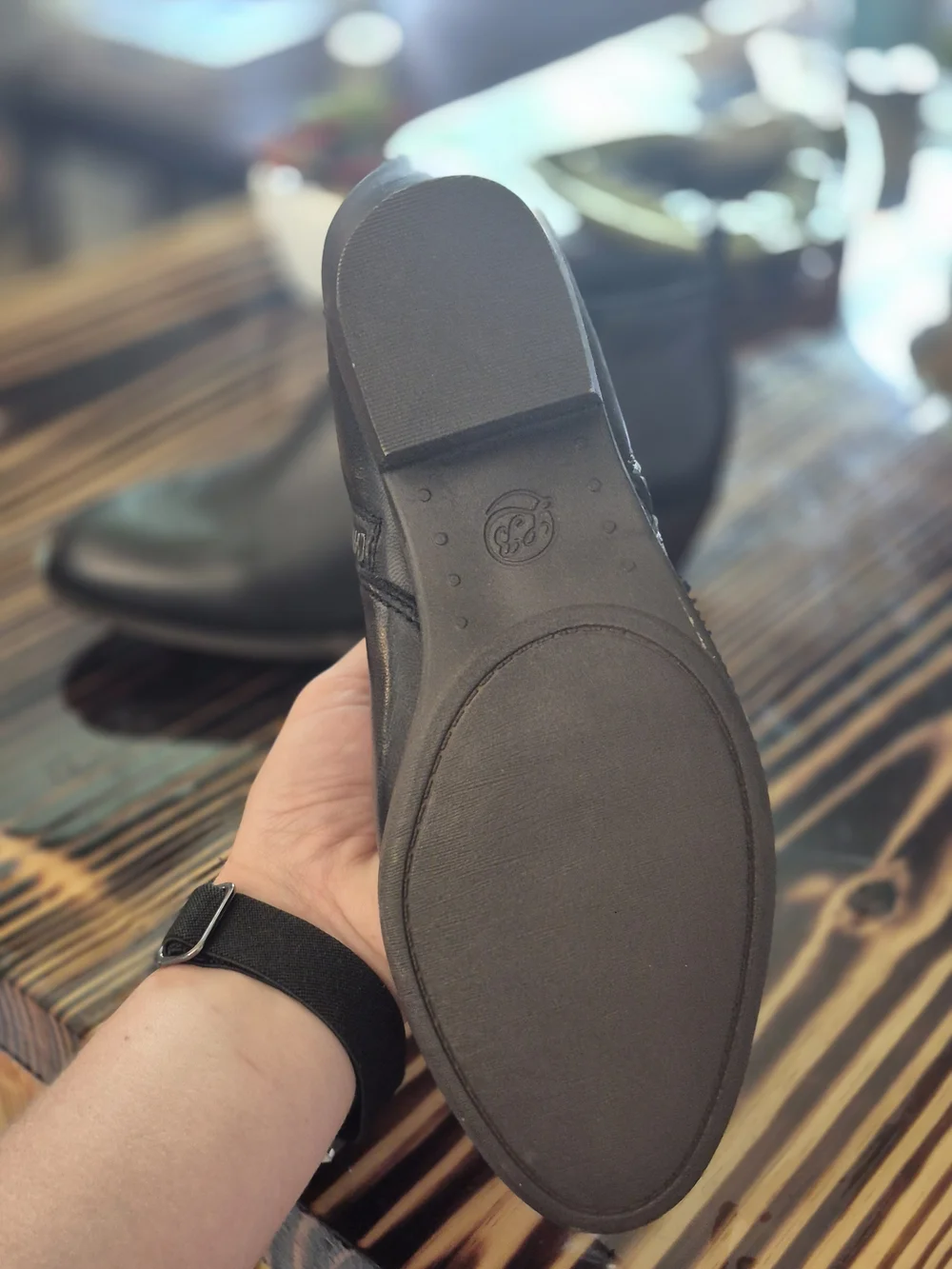 Lucky Brand Black Leather Ankle Booties with Side Zippers